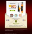 Email Newsletter: ‘Drink with me’: wine and exotic food shop 